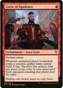 Curse of Opulence - Commander 2017 (español)