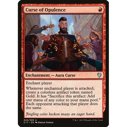 Curse of Opulence - Commander 2017 (español)