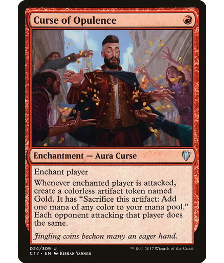 Curse of Opulence - Commander 2017 (español)