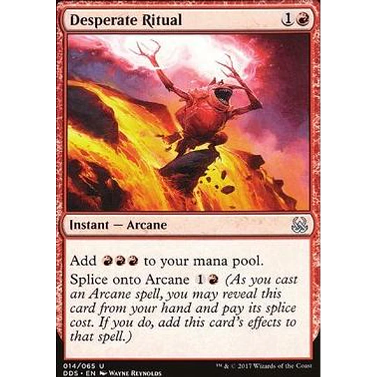 Desperate Ritual - Duel Decks: Mind Vs. Might (inglés)