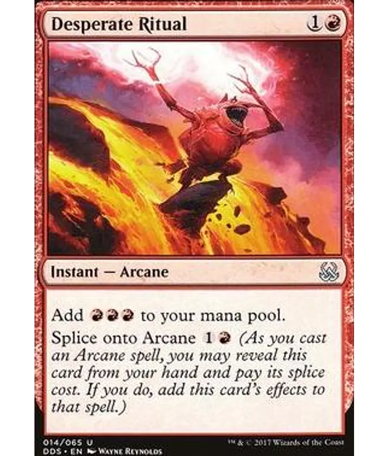 Desperate Ritual - Duel Decks: Mind Vs. Might (inglés)