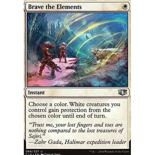 Brave the Elements - Commander 2014 (inglés)