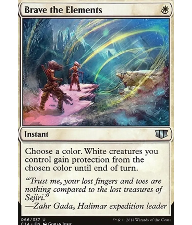 Brave the Elements - Commander 2014 (inglés)