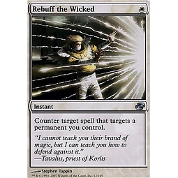 Rebuff the Wicked - Planar Chaos (español)