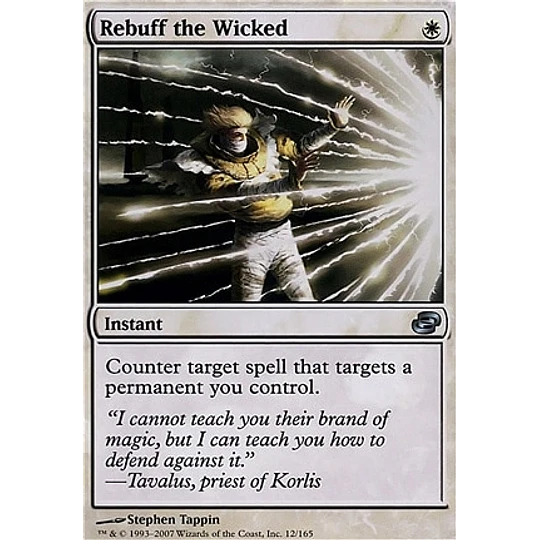 Rebuff the Wicked - Planar Chaos (español)