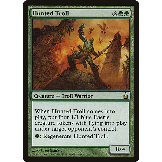 Hunted Troll - Ravnica (inglés)