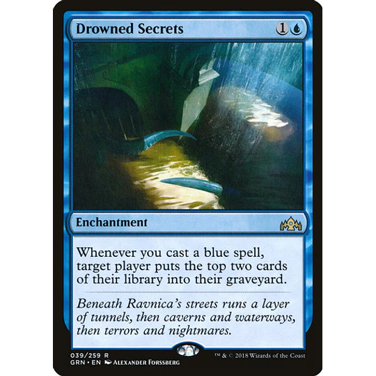 Drowned Secrets - Guilds of Ravnica (español)