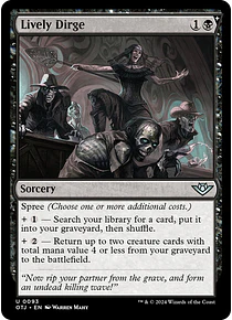 Lively Dirge - Outlaws of Thunder Junction (inglés)