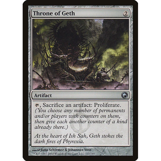 Throne of Geth - Scars of Mirrodin (español)
