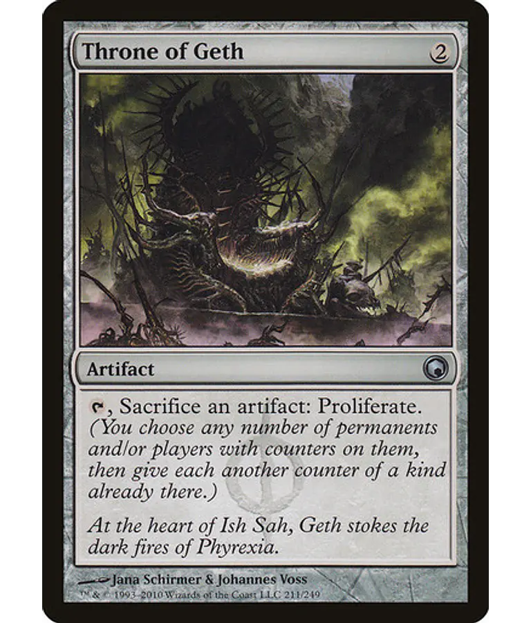 Throne of Geth - Scars of Mirrodin (español)