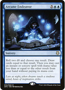 Arcane Endeavor - Adventures in the Forgotten Realms Commander Decks (inglés)
