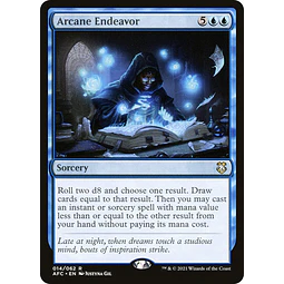 Arcane Endeavor - Adventures in the Forgotten Realms Commander Decks (inglés)