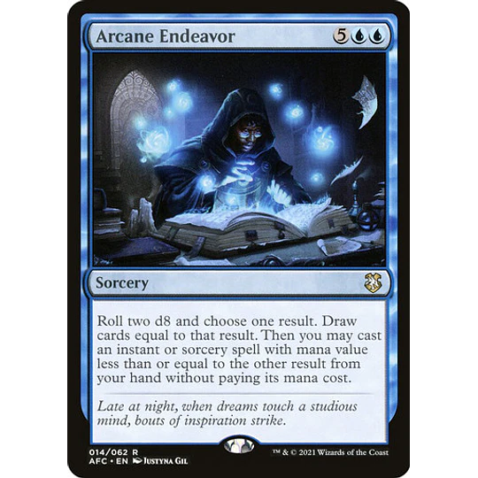Arcane Endeavor - Adventures in the Forgotten Realms Commander Decks (inglés)