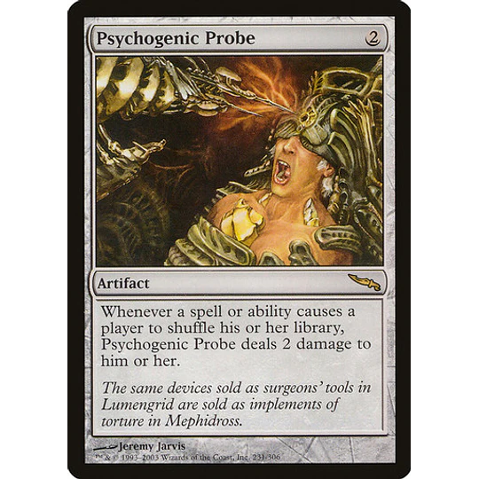 Psychogenic Probe - Mirrodin (inglés)