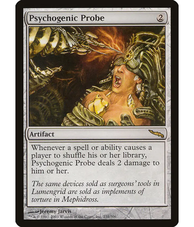 Psychogenic Probe - Mirrodin (inglés)