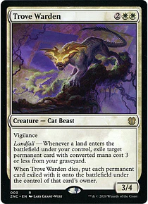Trove Warden - Zendikar Rising Commander Decks (español)