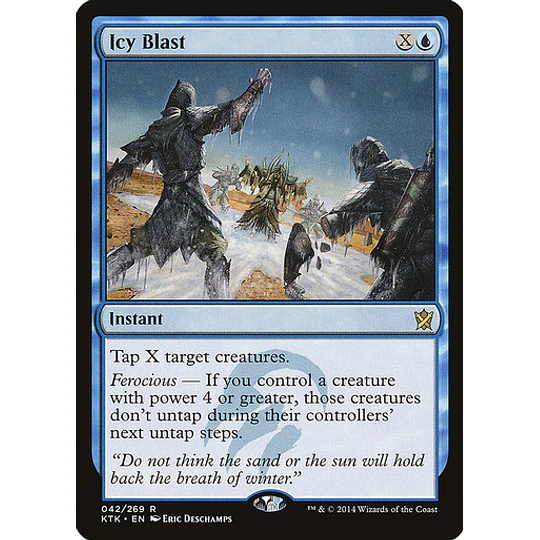 Icy Blast - Khans of Tarkir (español)