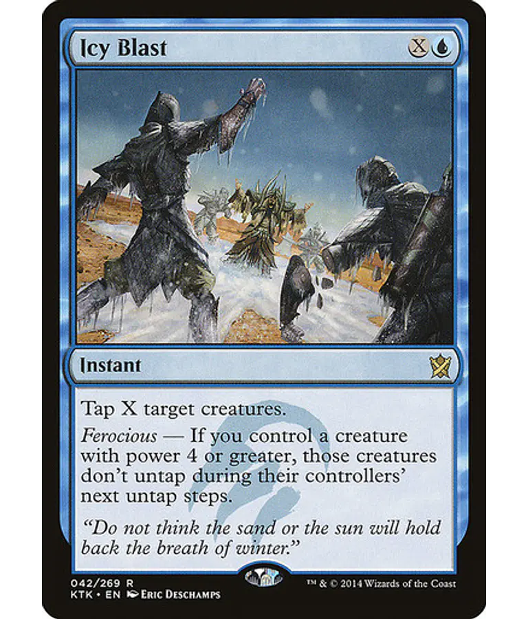 Icy Blast - Khans of Tarkir (español)