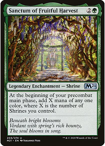 Sanctum of Fruitful Harvest - Core Set 2021 (inglés)