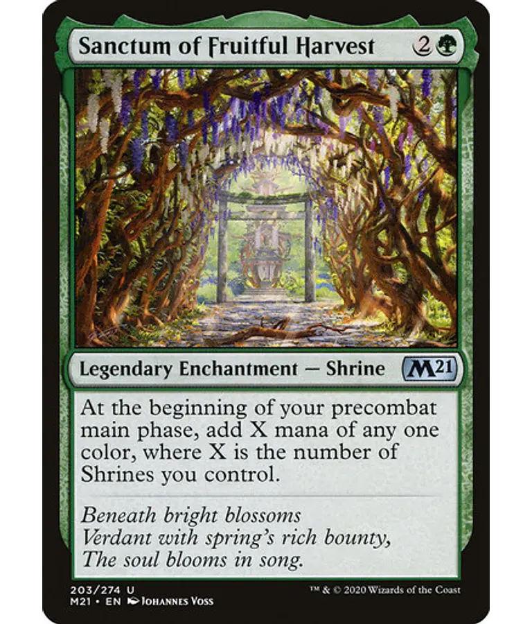 Sanctum of Fruitful Harvest - Core Set 2021 (inglés)