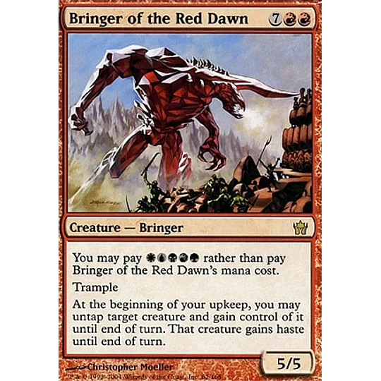 Bringer of the Red Dawn - Fifth Dawn (inglés)