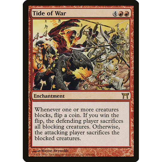 Tide of War - Champions of Kamigawa (español)