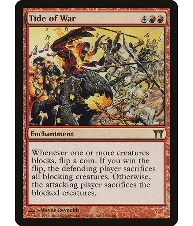 Tide of War - Champions of Kamigawa (español)