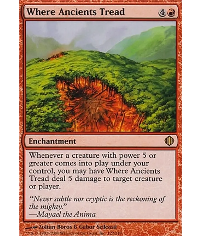 Where Ancients Tread - Shards of Alara (español)