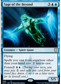 Sage of the Beyond - Kaldheim Commander Decks (inglés)