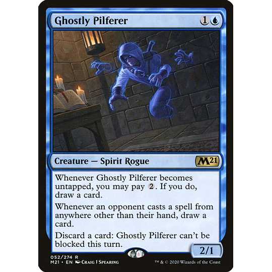 Ghostly Pilferer - Core Set 2021 (inglés)