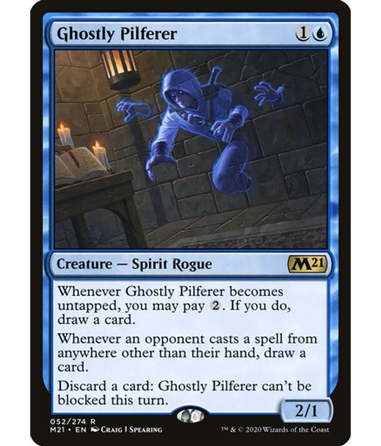 Ghostly Pilferer - Core Set 2021 (inglés)