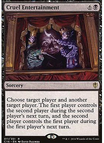 Cruel Entertainment - Commander 2016 (español)