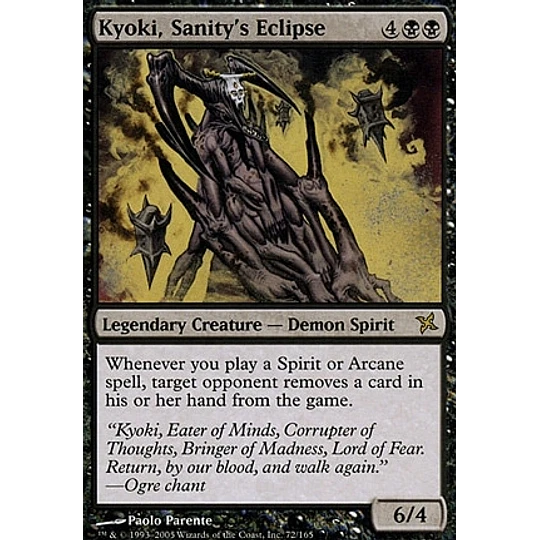 Kyoki, Sanity's Eclipse - Betrayers of Kamigawa (español)