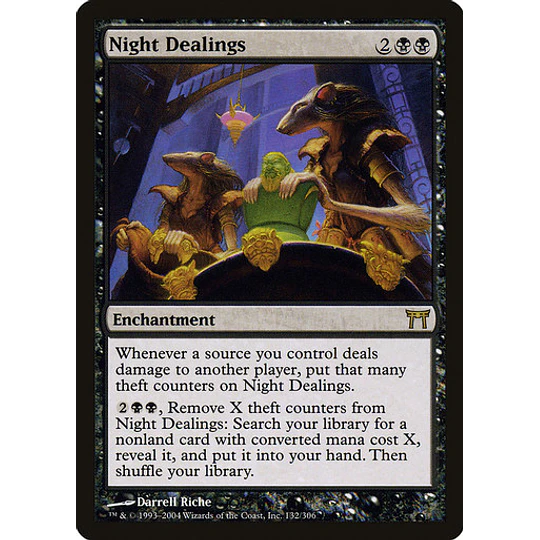 Night Dealings - Champions of Kamigawa (español)