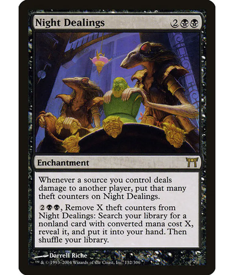 Night Dealings - Champions of Kamigawa (español)