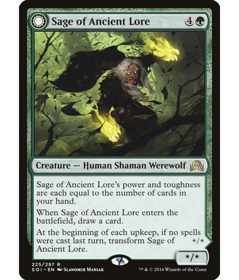Sage of Ancient Lore - Shadows Over Innistrad (español)