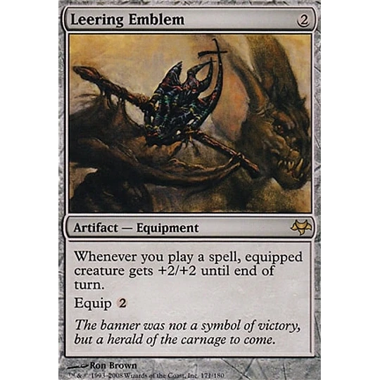 Leering Emblem - Eventide (español)