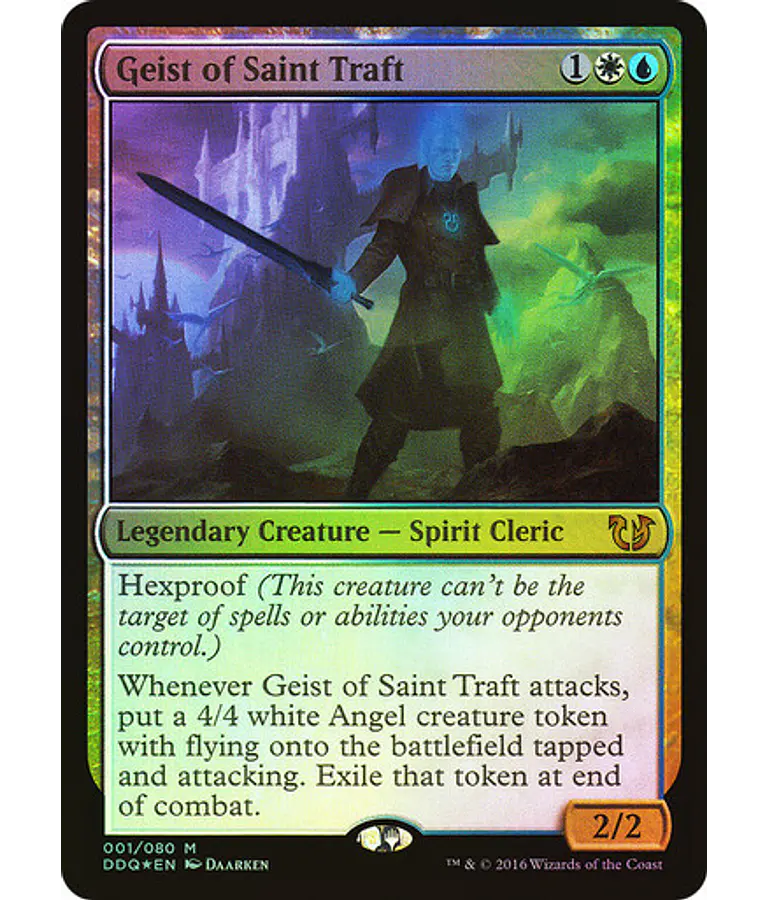 Geist of Saint Traft (Foil) - Duel Decks: Blessed Vs. Cursed (inglés)