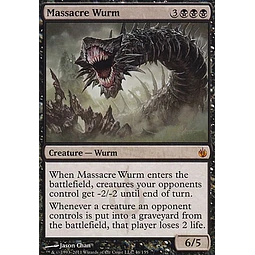 Massacre Wurm - Mirrodin Besieged (inglés)
