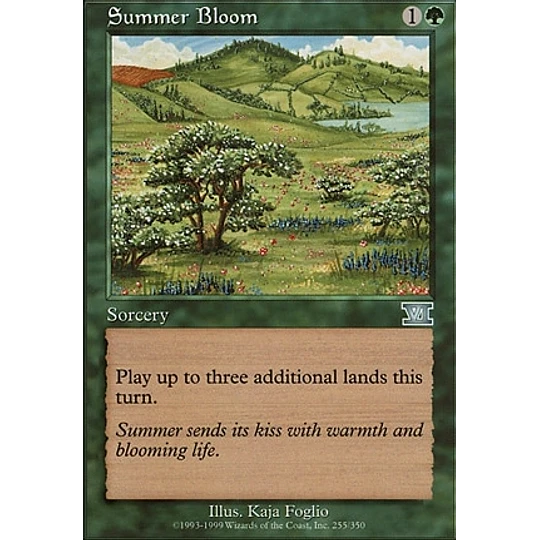 Summer Bloom - 6th Edition (español)