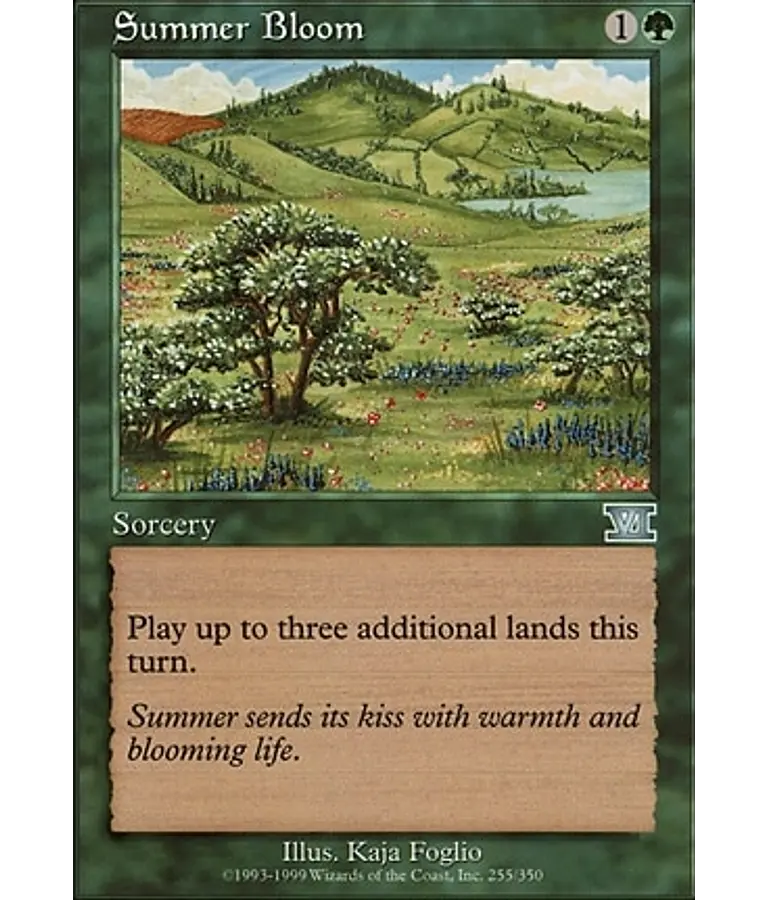 Summer Bloom - 6th Edition (español)
