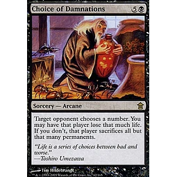 Choice of Damnations - Saviors of Kamigawa (español)