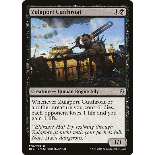 Zulaport Cutthroat - Battle for Zendikar (inglés)