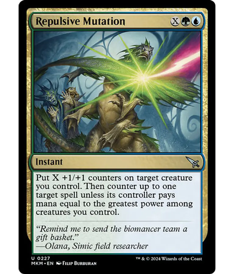 Repulsive Mutation - Murders at Karlov Manor (inglés)