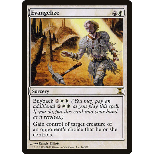 Evangelize - Time Spiral (español)
