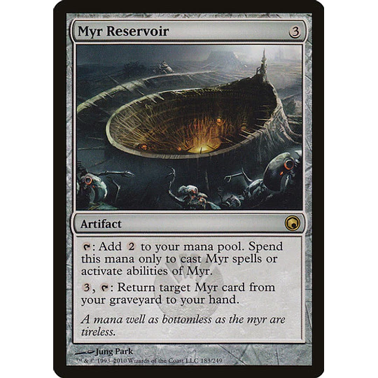 Myr Reservoir - Scars of Mirrodin (español)