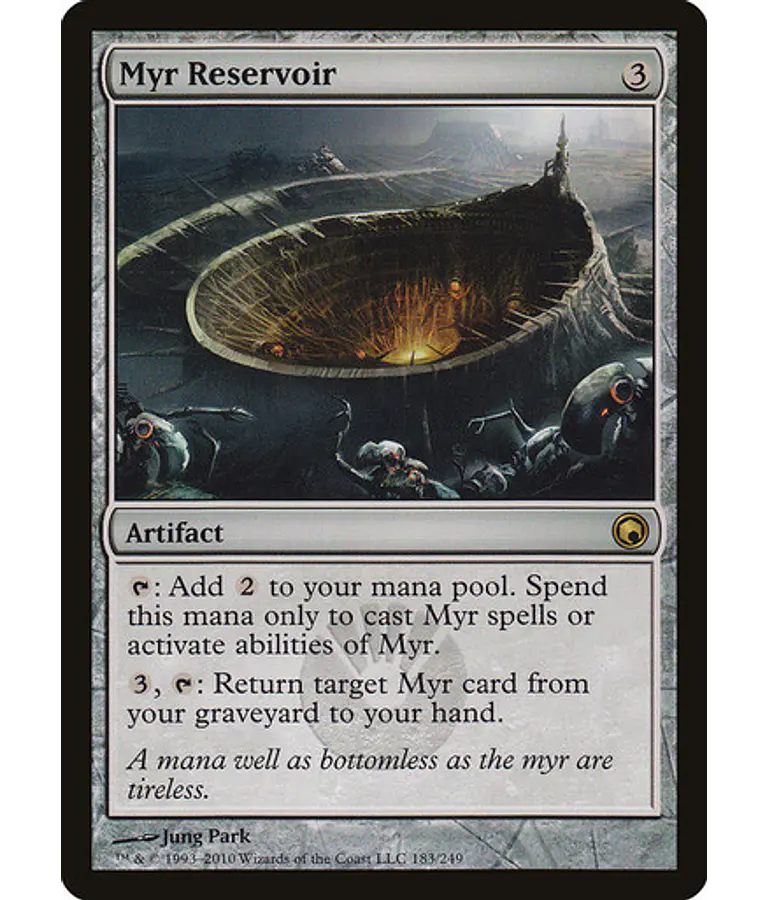 Myr Reservoir - Scars of Mirrodin (español)