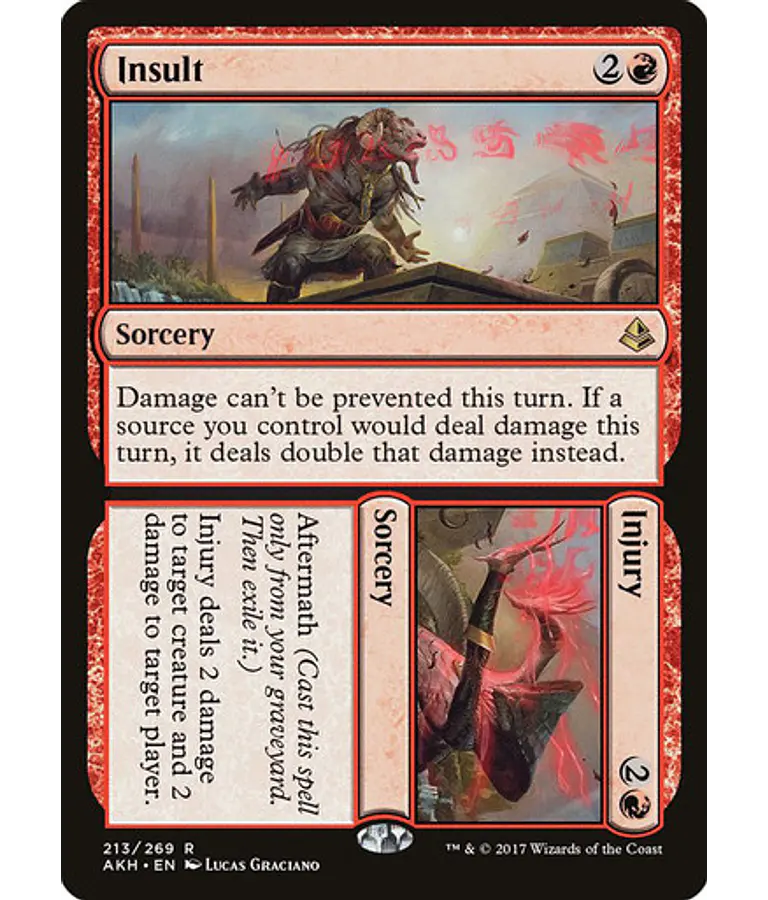 Insult // Injury - Amonkhet (español)