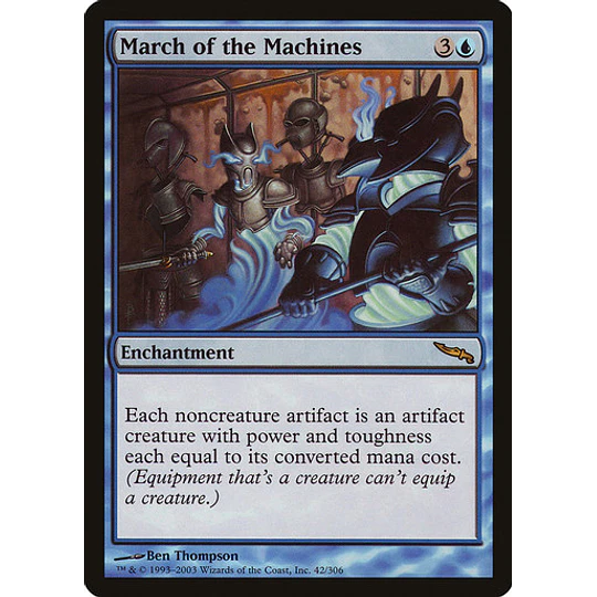 March of the Machines - Mirrodin (español)