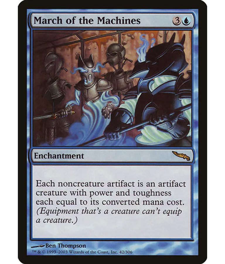 March of the Machines - Mirrodin (español)